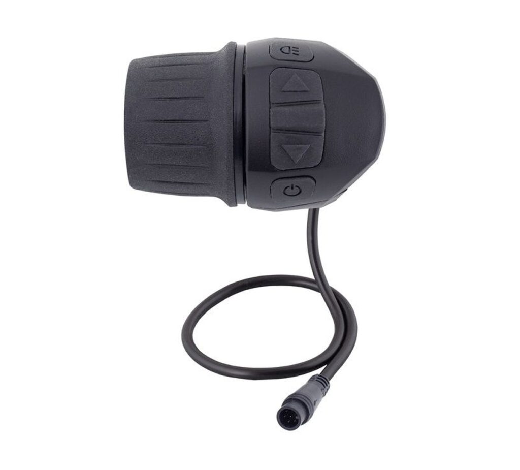 CS - Gashåndtag - Promovec - Centerdisplay - Sort