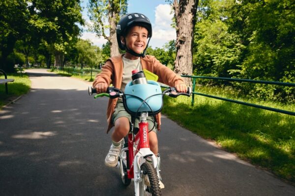 woom - POP - Børnecykelkurv - 3 til 6 år - bubble gum blue