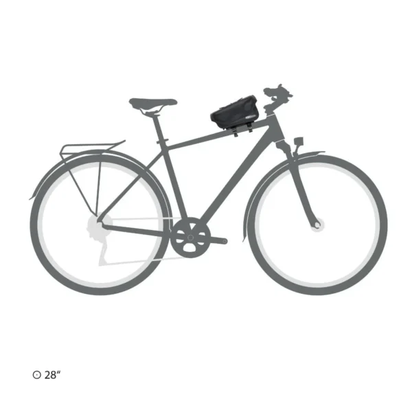 Ortlieb – Toptube-Bag – Toprørstaske – 1,5 L – Black