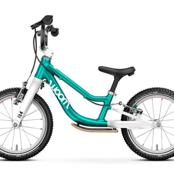 woom – GO 1+ - Løbecykel - metallic turquoise