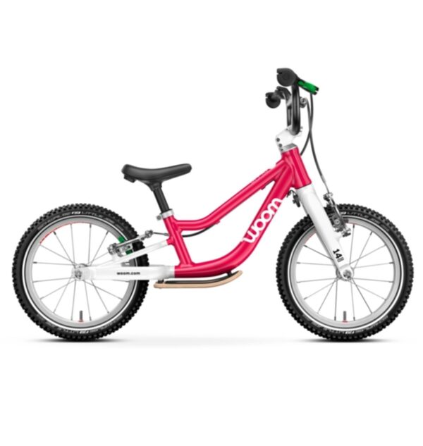 woom – GO 1+ - Løbecykel - hot pink
