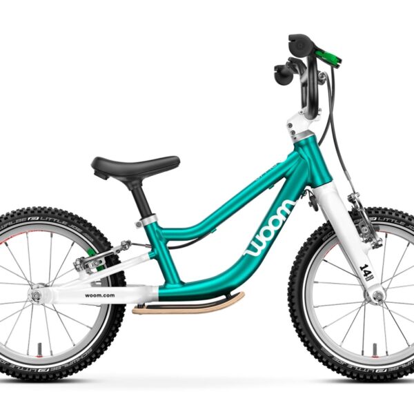 woom – GO 1 PLUS - Løbecykel - Metallic Turquoise