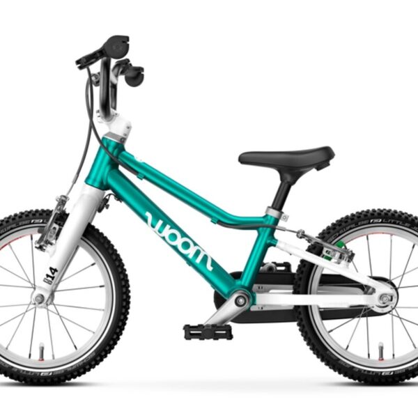 woom – GO 2 - Singlespeed - metallic turquoise