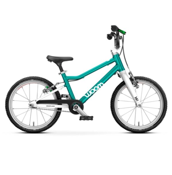 woom – GO 3 - Singlespeed - metallic turquoise