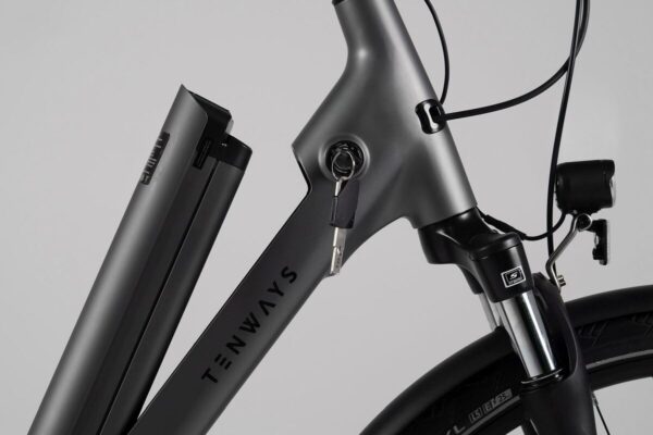 Tenways - CGO800S - Singlespeed - Belt - L - Pebble Grey