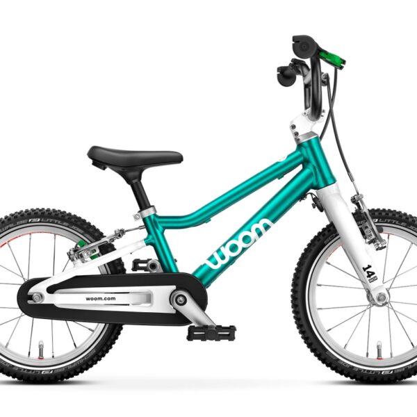 woom – GO 2 - Singlespeed - Metallic Turquoise