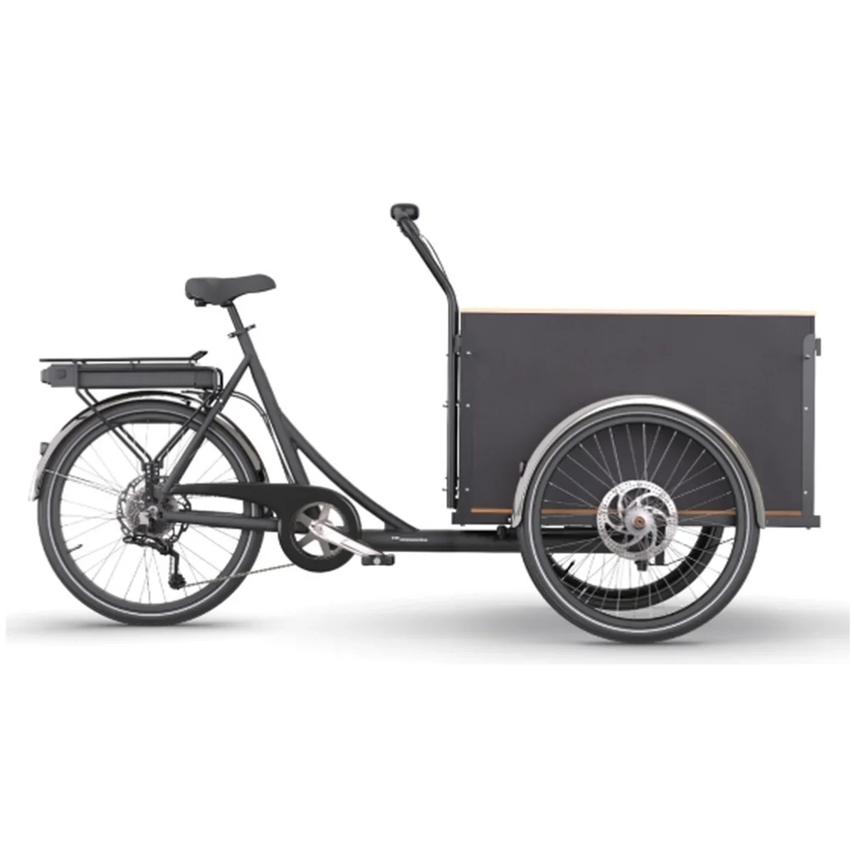 Christiania Bikes – RearDrive 8 – Straight – Udstyrspakke – Sort