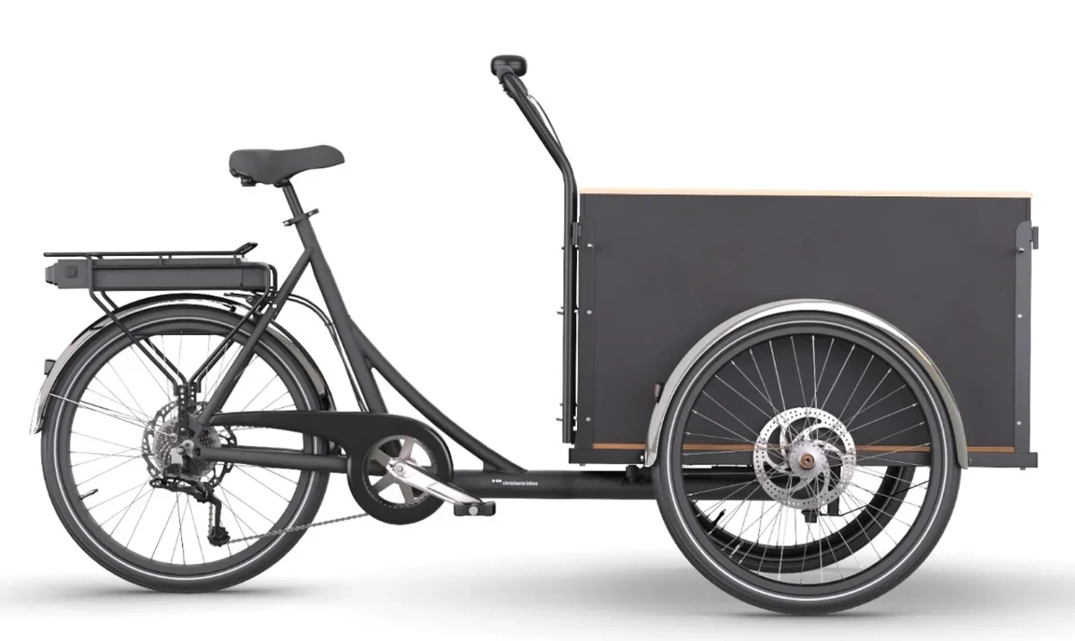 Christiania Bikes – RearDrive 8 – Straight – Udstyrspakke – Sort