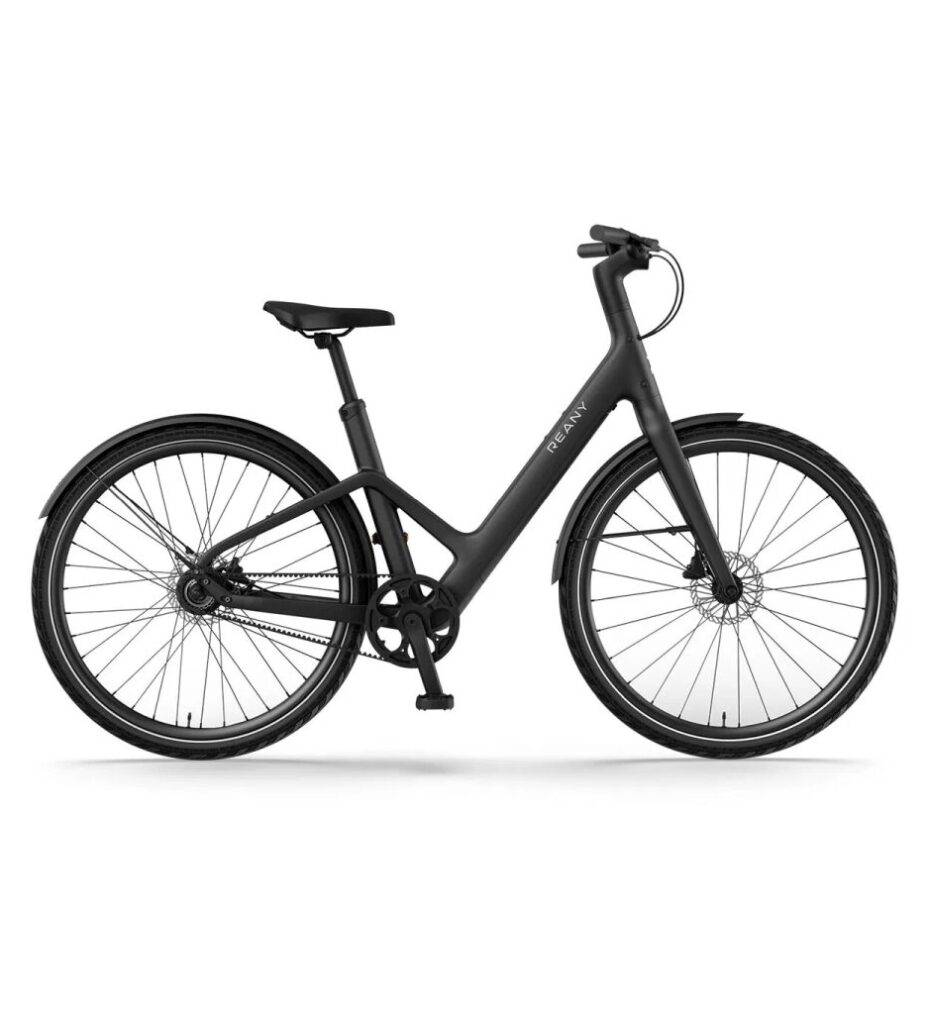 Reany - W1 City - 360Wh - Singlespeed - Remtræk - Night Black
