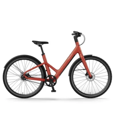 Reany - W1 City - 360Wh - Singlespeed - Remtræk - Heartbeat Red