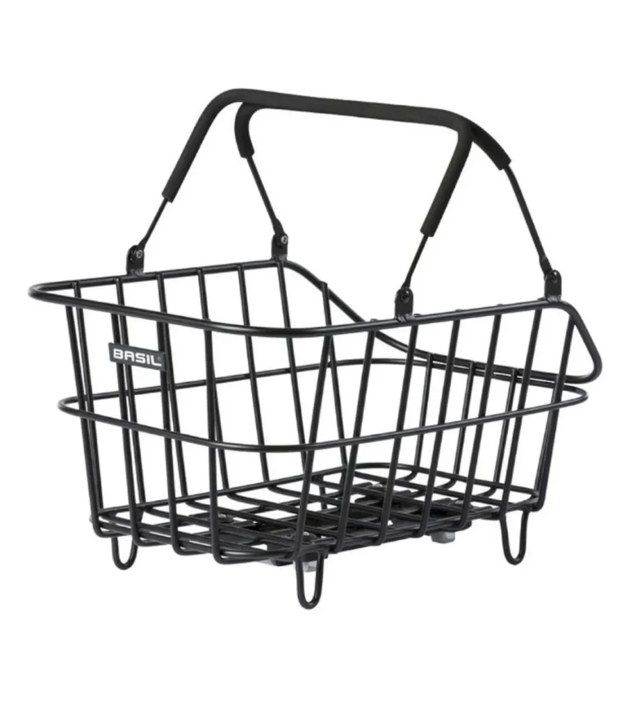 Basil – Cento Alu – Bagkurv – MIK 2.0 – Sort