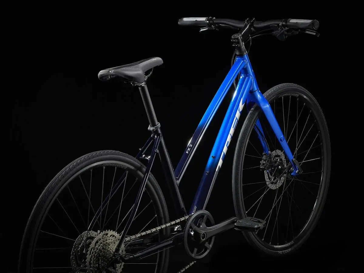 Trek – FX 3 Disc Stagger – Deore 1×10 – Alpine Blue to Deep Dark Blue Fade