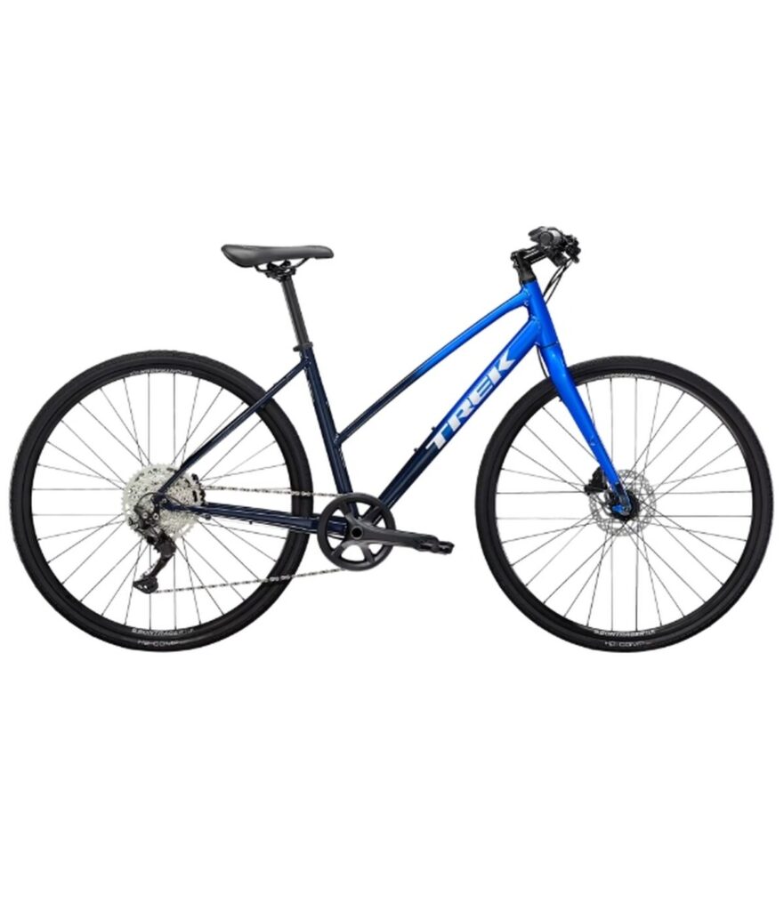 Trek – FX 3 Disc Stagger – Deore 1×10 – Alpine Blue to Deep Dark Blue Fade