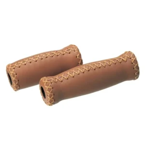 Bike Attitude – håndtag i kunstlæder – til cykelstyr – Brun