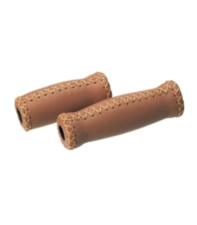 Bike Attitude – håndtag i kunstlæder – til cykelstyr – Brun