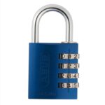 Abus – Hængelås – Kode – 4-cifret – 145/40 - Blå