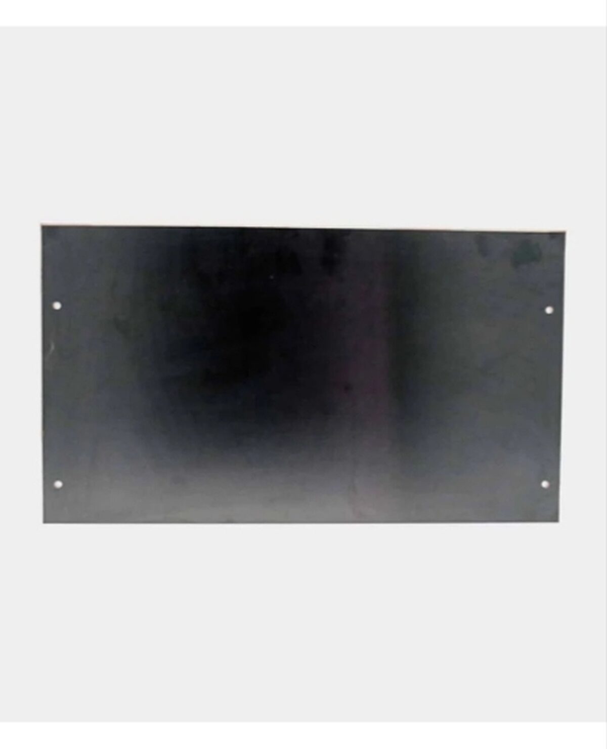 CS – Kasse – Gavl- og frontplade – Sort CS – Kasse – Gavl- og frontplade – Sort