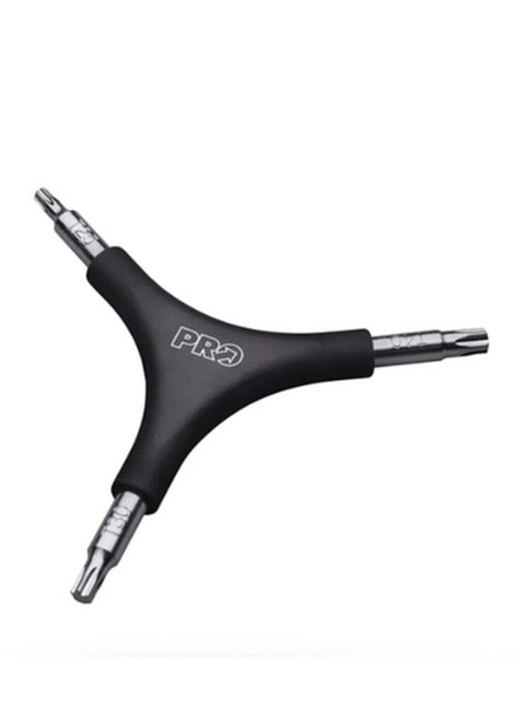 Pro – Y-nøgle Torx – T25/T30/T40 – Værktøj – Sort/Sølv
