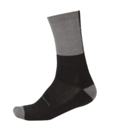 Endura – BaaBaa Merino – Winter Sock – Cykelstrømper – Unisex – Sort