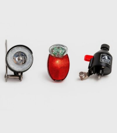 CS - Dynamolys - Ladcykel - Standard - Sort