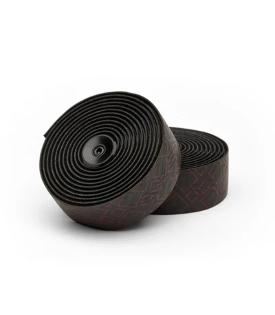 PRO – Peaked Team – PU – Styrbånd – 2,5mm - Black-Red