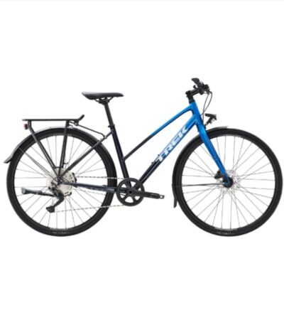 Trek – FX 3 Disc Equipped – Stagger – Deore 1×10 – Alpine Blue to Deep Dark Blue Fade