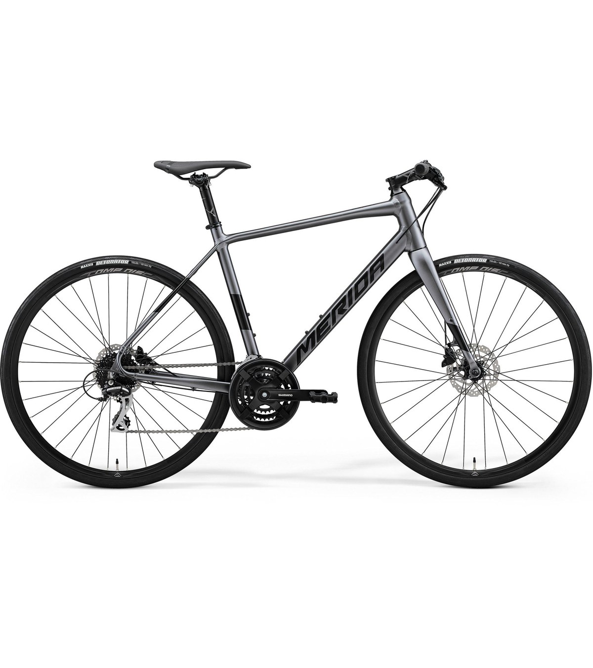 Merida Speeder 100 Silk Anthracite/Black Merida Speeder 100 Silk Anthracite/Black - Billede 1