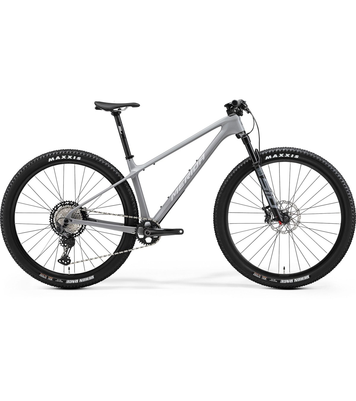 Merida Big Nine XT Cool Grey/Silver Black Merida Big Nine XT Cool Grey/Silver Black - Billede 1