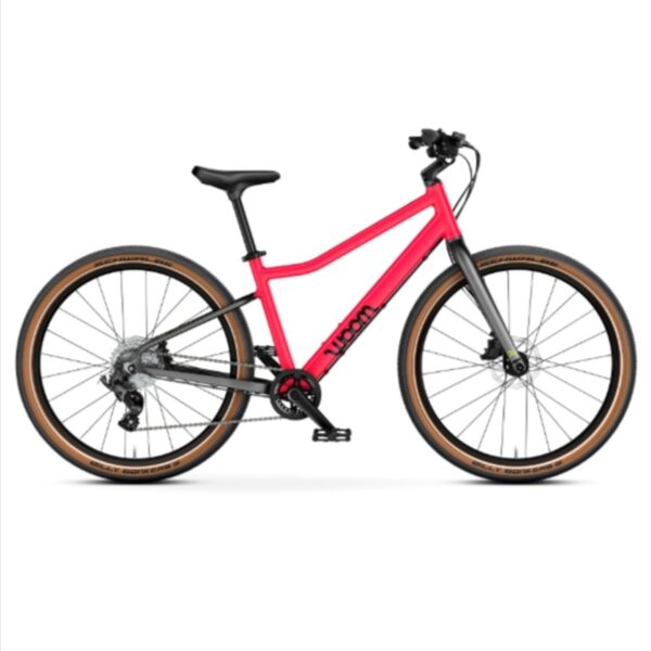 woom – Explore 5 LTD – microSHIFT 8 – 24″ - neon pink