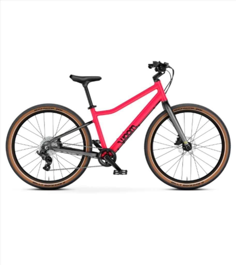 woom – Explore 5 LTD – microSHIFT 8 – 24″ - neon pink